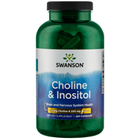 Choline En Inositol 250/250 Mg | Swanson | 250ct