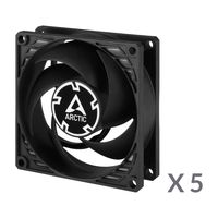 ARCTIC P8 Computer behuizing Ventilator 8 cm Zwart - thumbnail