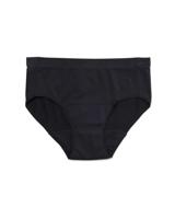 HEMA Menstruatiehipster naadloos lichte absorptie zwart (zwart)