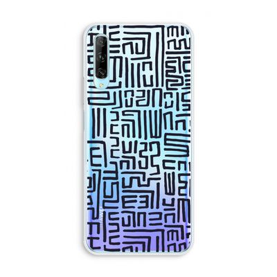 Moroccan Print: Huawei P Smart Pro Transparant Hoesje