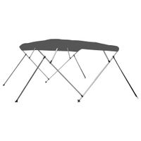VidaXL Biminitop 4-boogs 243x210x137 cm antracietkleurig VidaXL Biminitop 4-boogs 243x210x137 cm antracietkleurig