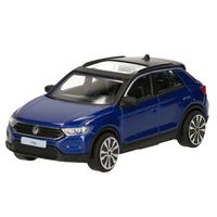 Modelauto/speelgoedauto Volkswagen T-Roc 2021 schaal 1:43/10 x 4 x 4 cm - thumbnail