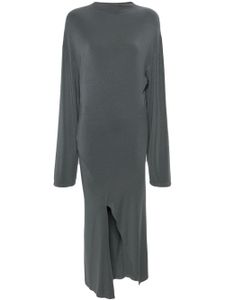 Jade Cropper robe longue à épaules dénudées - Gris