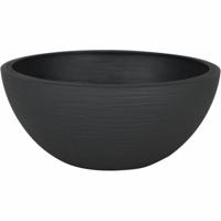 Bloempot EDA Zwart Antraciet Ø 25 cm