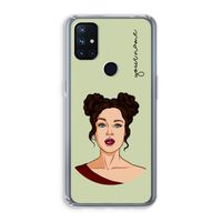 Pop-Art Creator: OnePlus Nord N10 5G Transparant Hoesje