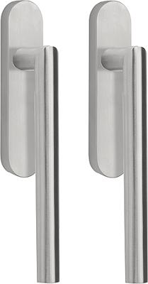 Formani Basics LB230PA hefschuifdeurbeslag paarsgewijze set - mat RVS