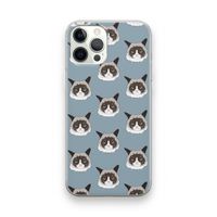 It's a Purrr Case: iPhone 12 Pro Transparant Hoesje