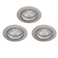 Philips Led inbouwspotsSparkle set van 3 - 75589800