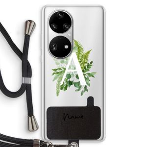Green Brush: Huawei P50 Pro Transparant Hoesje met koord