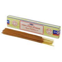 Satya Nag Champa wierrook stokjes Jasmijn geur - 15x - Lichaam in balans - Meditatie - thumbnail