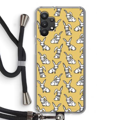 Haas: Samsung Galaxy A32 5G Transparant Hoesje met koord