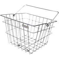 Steco draadmand vintage staal chroom