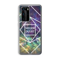 Negenduust ruimte: Huawei P40 Pro Transparant Hoesje