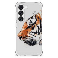 Back Cover Samsung Galaxy S23 Watercolor Tiger