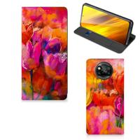 Bookcase Xiaomi Poco X3 Pro | Poco X3 Tulips Bookcase Xiaomi Poco X3 Pro | Poco X3 Tulips