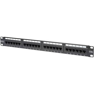Digitus DN-91524U 24 poorten Netwerkpatchpaneel 483 mm (19) CAT 5e 1 HE Meerdere kleuren Niet ingericht