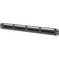 Digitus DN-91524U 24 poorten Netwerkpatchpaneel 483 mm (19) CAT 5e 1 HE Meerdere kleuren Niet ingericht