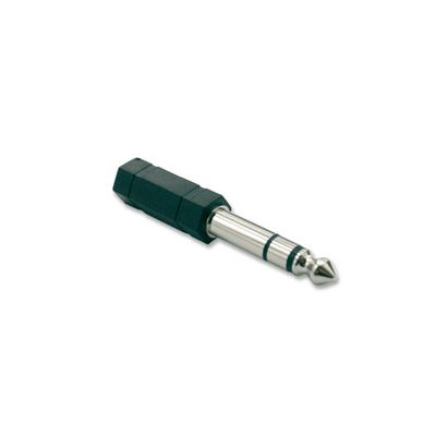 Lumberg UKLS 4/3 3,5mm jack male stereo naar 6,3mm jack female stereo adapter