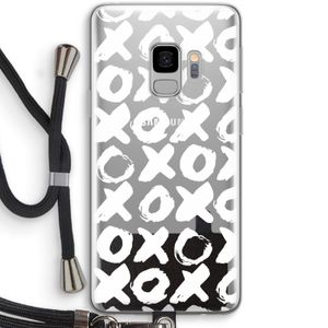 XOXO: Samsung Galaxy S9 Transparant Hoesje met koord