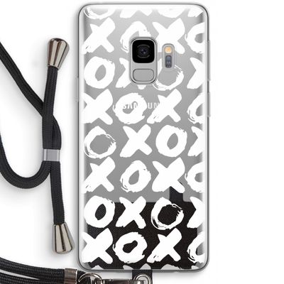 XOXO: Samsung Galaxy S9 Transparant Hoesje met koord