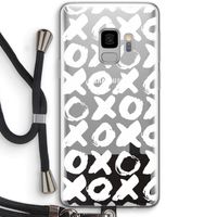 XOXO: Samsung Galaxy S9 Transparant Hoesje met koord