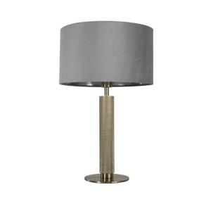 Searchlight Gouden tafellampLondon met grijze kap - EU65721GY