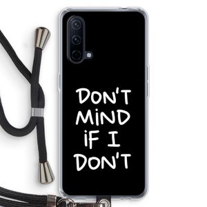 Don't Mind: OnePlus Nord CE 5G Transparant Hoesje met koord