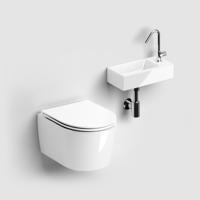 Toilet met Fontein Clou InBe Glanzend Wit Clou