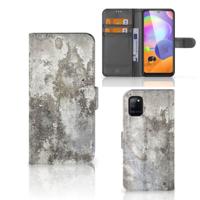 Samsung Galaxy A31 | Bookcase | Beton Print