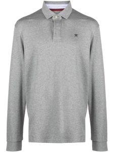 Hackett polo en coton à logo brodé - Gris