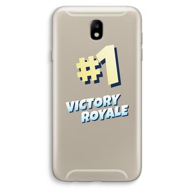 Victory Royale: Samsung Galaxy J7 (2017) Transparant Hoesje