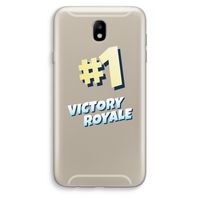 Victory Royale: Samsung Galaxy J7 (2017) Transparant Hoesje