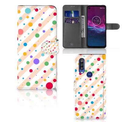 Motorola One Action | Telefoon Hoesje | Dots