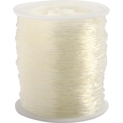 Creativ Company Elastisch koord, rond, dikte 1 mm, 50 m/ 1 rol