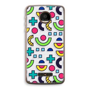 8-bit N°6: Motorola Moto Z Force Transparant Hoesje