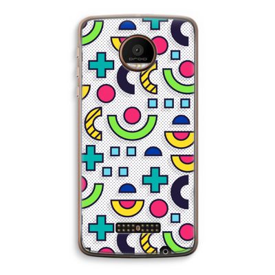 8-bit N°6: Motorola Moto Z Force Transparant Hoesje