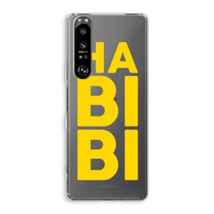 Habibi Majorelle : Sony Xperia 1 III Transparant Hoesje