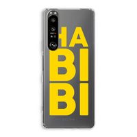 Habibi Majorelle : Sony Xperia 1 III Transparant Hoesje