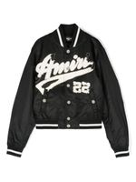 AMIRI KIDS veste bomber à patch logo - Noir