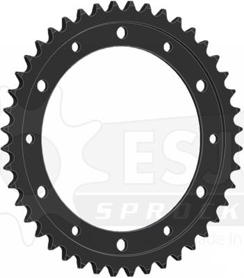 ESJOT Chain wheel 525 44z steel black