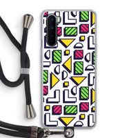 8-bit N°4: OnePlus Nord Transparant Hoesje met koord