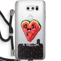 One In A Melon: LG V30 Transparant Hoesje met koord