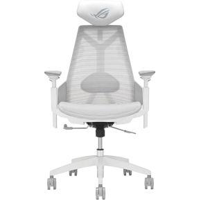 ASUS ROG Destrier Ergo Core White PC-gamestoel Zitgedeelte van mesh Wit