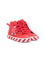 Off-White Kids baskets montantes Vulcanized - Rouge - thumbnail