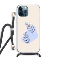 Leaf me if you can: iPhone 12 Pro Transparant Hoesje met koord