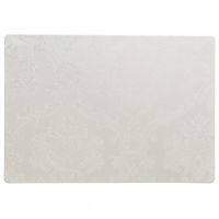Stevige luxe Tafel placemats Amatista wit 30 x 43 cm