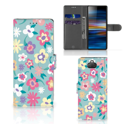 Sony Xperia 10 Hoesje Flower Power Sony Xperia 10 Hoesje Flower Power