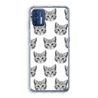 Kitten: Motorola Moto G9 Plus Transparant Hoesje