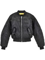 Marc Jacobs veste bomber à coupe crop - Noir