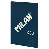 Schrift Milan 1918 Marineblauw A4 Vierkant